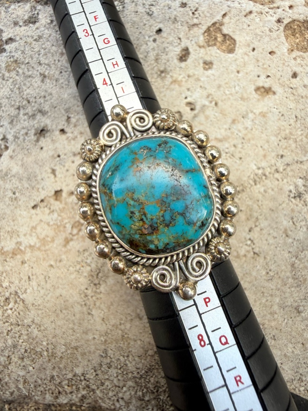 Royston Turquoise ring size 6